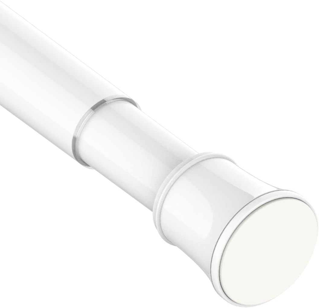 Amazon Basics Shower Curtain Tension Extendable Rod, 3654" , Nickel