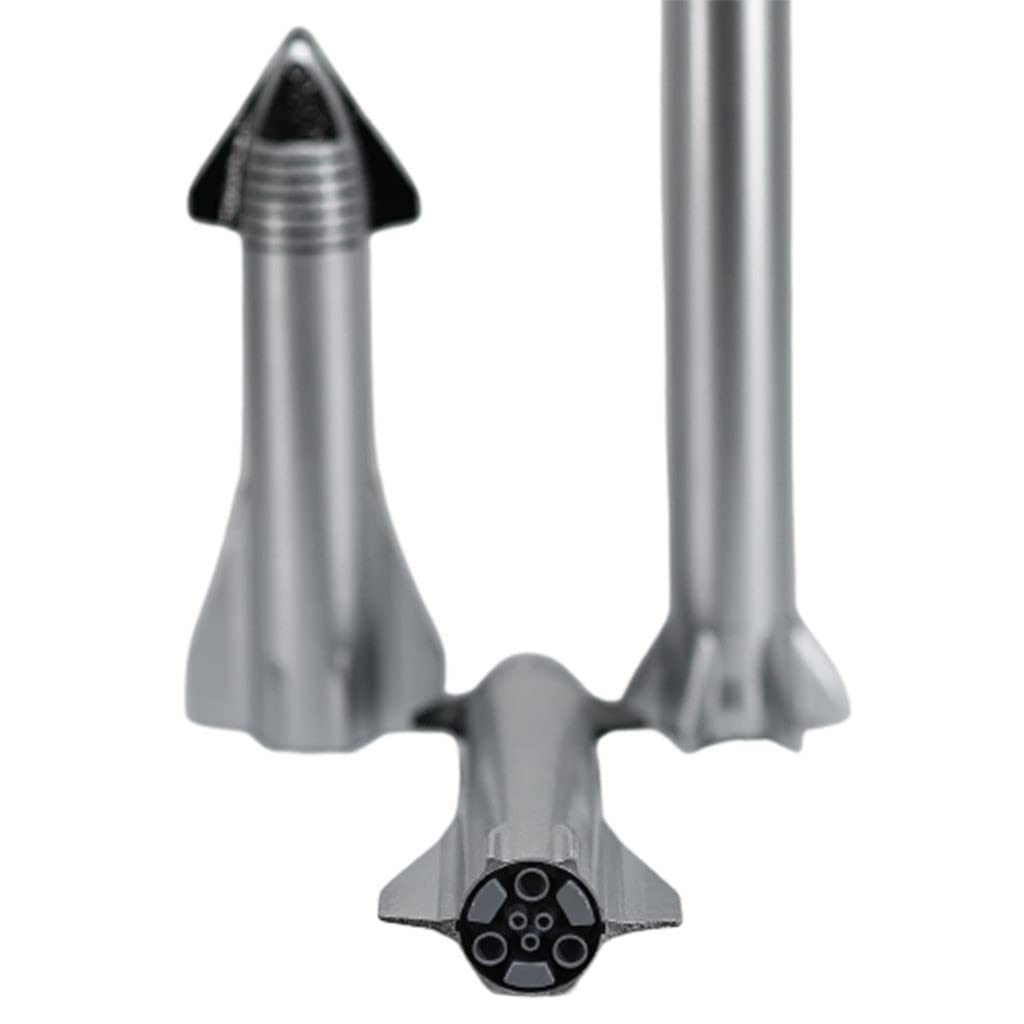 REHOOF Starship Modelo 1: 375 Un Modelo De Nave Espacial Simulado Modelo De Cohete Falcon A Gran Escala, Soporte De Separación De Una Y Dos Etapas, Un Excelente Regalo