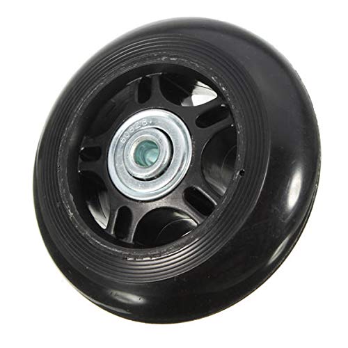 2pcs Luggage Suitcase Replacement Wheels Axles Repair Parts 75×22mm for Repair and Replacement4