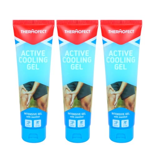 Gel Refrescante Activo con Mentol para Músculos y Articulaciones, 150 ml, Pack de 3