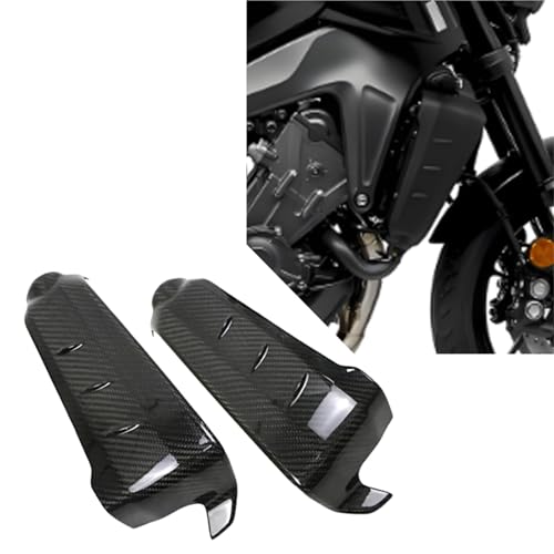 Carénages latéraux de radiateur carbone MT-09 2022 protection moto