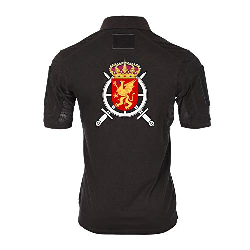 Polo tactique 1st Logistics Regiment Suède noir taille L 35507 - 3