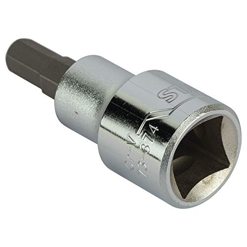 Image of Stanley s 2 steel Stmt73374-8B 1 /2'' 7Mm Hexagonal Bit Socket