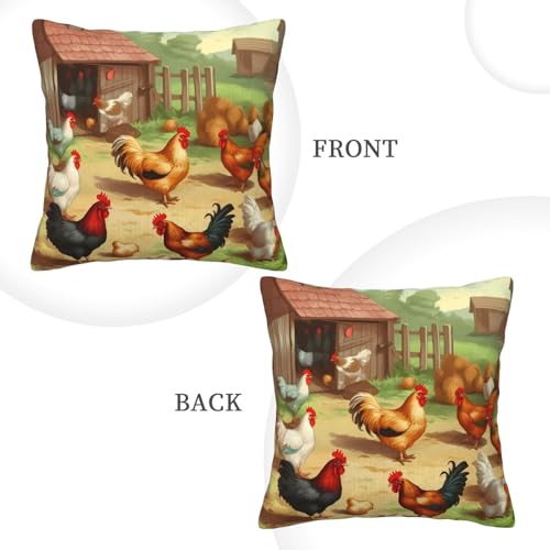 Housses de coussin en peluche double face de qualité supérieure - 4