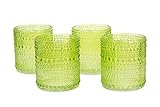 Matériau : verre - Diamètre extérieur : environ 7 cm - Intérieur : environ 6,3 cm - Hauteur extérieure : environ 8 cm - Intérieur : environ 7,2 cm