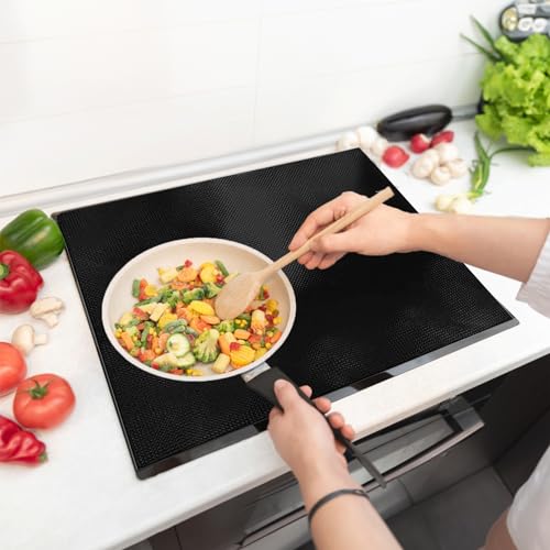 60x52cm Induction Hob Protector Mat,Magnetic Silicone Induction Hob Cover,Heat Resistant & Scratch Protector,Multifunctional BPA-Free Silicone Mat for Induction Cooktop & Hob Protection - Image 5