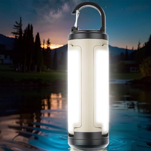 Linterna LED recargable y plegable con batería integrada para iluminación exterior 3