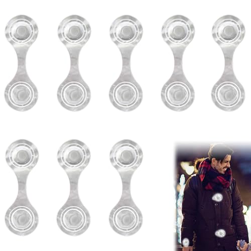 Xerteam 8 Stück Magnetische Reflektoren für Kleidung, Fluoreszierend Reflektoren Kinder für Jacke Rucksack Schulranzen Hunde Kinderwagen, Warnende Reflektor Clips Anhänger für Joggen (Silber)