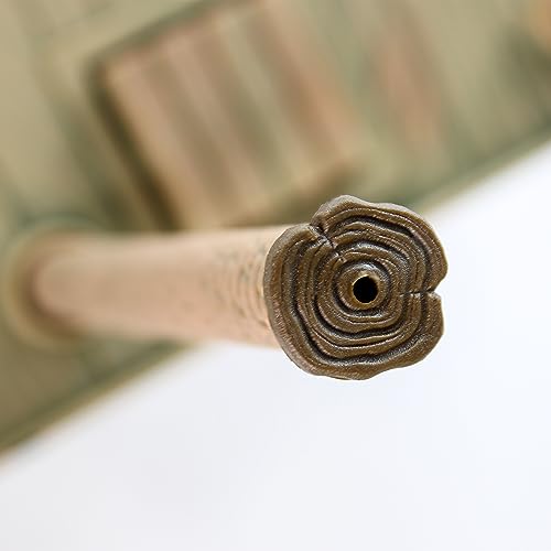 Penn-Plax Píer de tartaruga flutuante Reptology e plataforma de frade – decorativo, funcional e natu