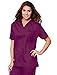 Dickies Men's Signature V-Neck Scrubs Shirt, Ceil Blue, Large