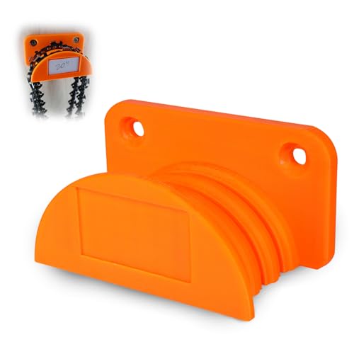 YENANA Chainsaw Chain Storage Holder – Fits 3 Chains (Up to 26”)