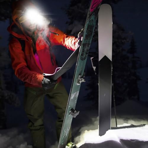 Linterna frontal con sensor inteligente y batería LED recargable 5