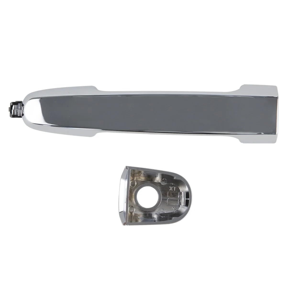 Reokip Front With Hole Exterior Outer Door Handle Chrome For Toyota For Camry For Innova For Vios For Fortuner For Hilux For Vigo For Corolla For Matrix For Yaris 2005-2015(Front With Hole)