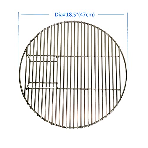 BBQSTAR Grill Grate 18inch Round Stainless Steel Cooking Grate for