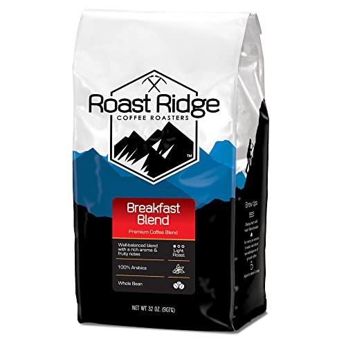 Roast Ridge Whole Bean Coffee, Light Roast Breakfast Blend, 2 lb.