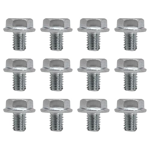 Image of Recoil Starter Bolts 6x10 Replacement for Select Honda GX Series Engines - 90008-ZE2-003 (12 Pack)