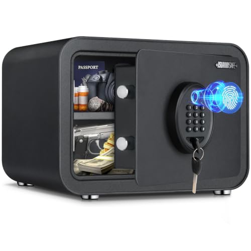 ISLANDSAFE Biometric Safe front view
