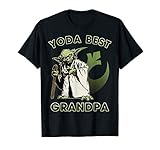 Star Wars Yoda Best Grandpa Rebel Logo T-Shirt