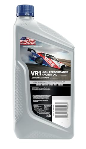 Valvoline VR1 Racing SAE 30 Motor Oil 1 QT