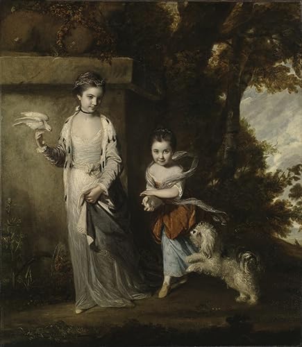 Tableau Toile Portrait de style classique pour salon élégant