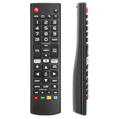 Universal for LG TV Remote, Replacement Remote Control for LG Smart TVs. with Netflix Quick Button. 1-Year Warranty.
