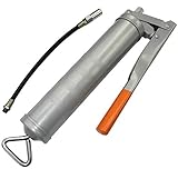 Cette pompe à graisse manuelle est un outil nécessaire pour les opérations de graissage domestique et industriel à grand volume. C'est un élément manuel nécessaire à tous mécaniciens et tous les agriculteurs pour qu'ils puissent exercer leur métier, donc pour l'entretien courant des machines. Vous auriez une prise à main parfaite pour un contrôle inédit, y compris pour une manipulation facile. Donc c'est un outil obligatoire d'avoir au garage et à l'atelier