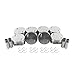 DNJ P3181 Piston Set for 2001-2004 / Chevrolet, GMC/Avalanche 2500, Express 3500, Savana 3500, Sierra 2500 HD, Sierra 3500, Silverado 2500 HD-3500, Suburban 2500, Yukon XL 2500/8.1L / OHV