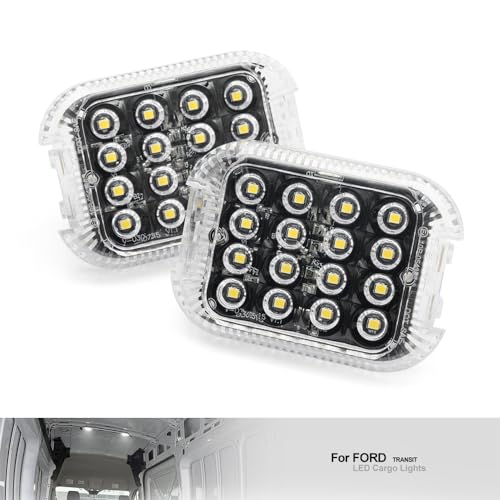 Luz LED para área de carga Ford Transit lámpara interior de techo blanca van 6