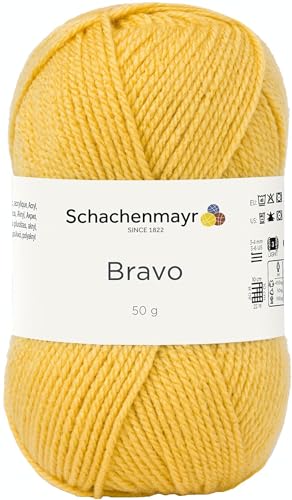 Schachenmayr Bravo 9801211-08221 feuer Handstrickgarn, Häkelgarn