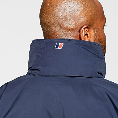 Berghaus Herren Cornice III Interactive Gore-Tex Wasserdichte Shell Jacke, Langlebiger, atmungsaktiver Regenmantel, Blau, 3XL