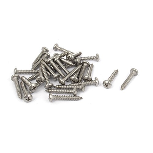 Tornillos Autoperforantes Phillips Cabeza Redonda 4.2x25mm 30pcs