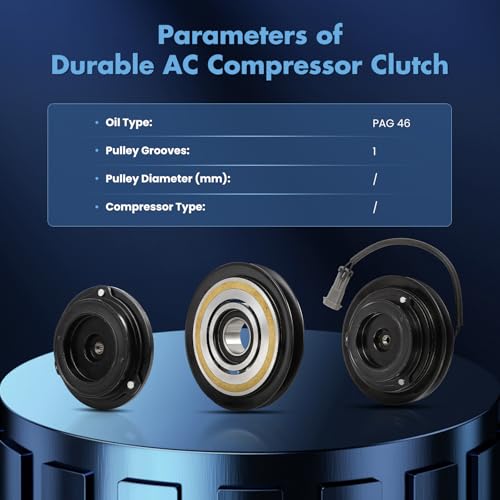 Image of ECCPP AC Compressor Clutch for Dodge Grand Caravan 3.0L 3.8L 1993-2000