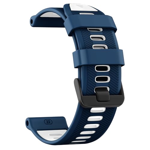 Correa de silicona 22mm para Garmin Forerunner