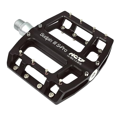 NC-17 Sudpin III S-Pro Aluminium Platform Pedals, Black, standard size - Image 2