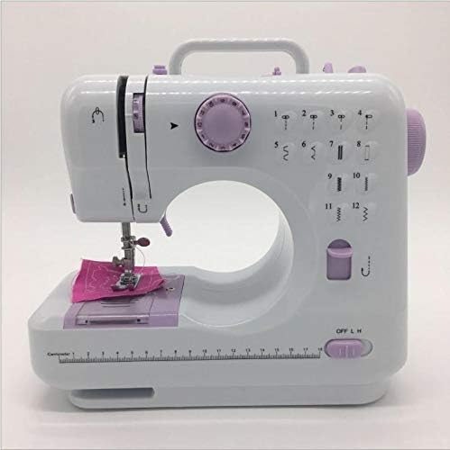 Daliuing Sewing Machine with 23 Built-In Stitches -12 Decorative Stitches, 60% Stronger Motor & Automatic Needle Threader, Perfect for Sewing Thin Fabrics with Ease