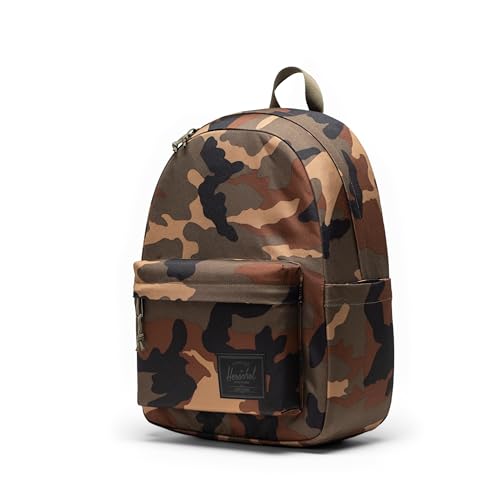Image of Herschel Supply Co. Unisex Classic Backpack, Woodland Camo /Black Label (Limited Edition), Standard - 26L