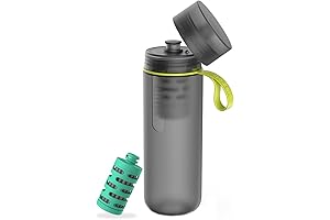 Philips Go Zero Reusable Water Bottle and Filter Straw