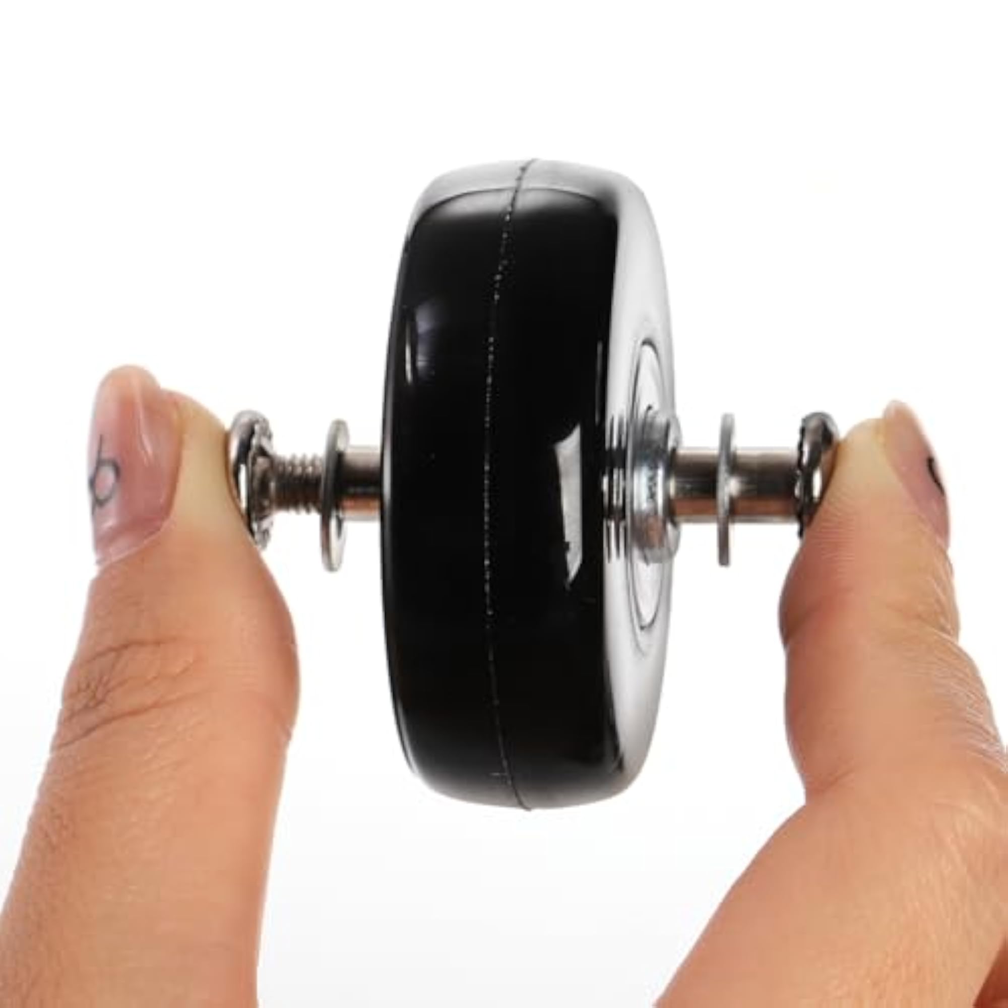 Set of 8 Luggage Suitcase Replacement Wheels, 50 x 18mm PU Caster Wheels