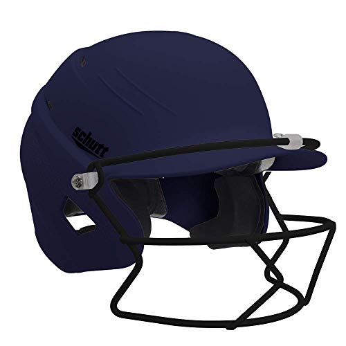 Casque De Softball Schutt XR2 - Taille XXS, Cage Attachée, Noir Mat Neuf