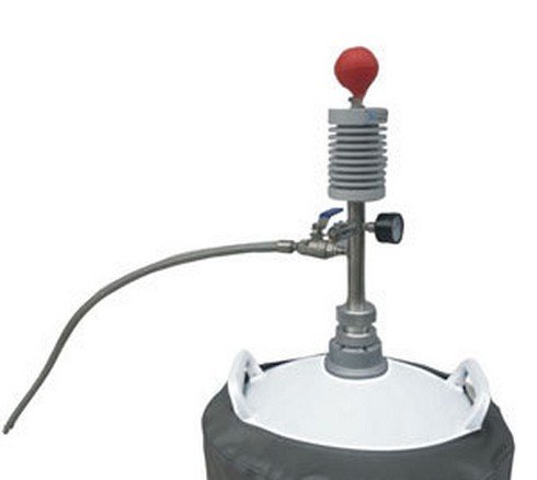 Gowe® Liquid Nitrogen Withdrawal Pump, Length Adjustable Pump Fit YDS Series 10l to 35l