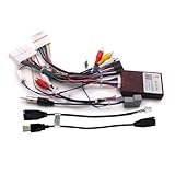 【Conception d’Installation Facile】Aucune nécessité de couper les fils d’origine de la voiture, il prend en charge le plug-and-play, et le processus de connexion et d’installation est simple et efficace.