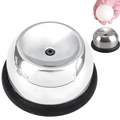 Eierstecher aus Edelstahl,Eipicker und Eieranpiekser,Sp&uuml;lmaschinengeeigneter Eierknacker & praktischer Eiersch&auml;ler f&uuml;r gekochte Eier,K&uuml;chenutensilien f&uuml;r Egg Gadget(Schwarz)