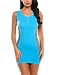 Avidlove Women's Chemise Lingerie Fishnet Babydoll Sleepwear Mesh Dress Blue