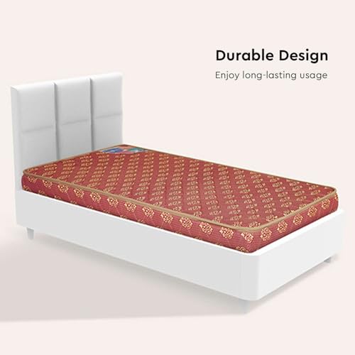 Image of Interio by Godrej Vurv Single Bed Foam Mattress (78 x 36 x 4 Inches), 1-Year Warranty, PU Foam