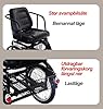 Adult Tricycle with Foot Pedals, Wide Comfort Seat, 3-Wheel Bicycle for Seniors, Hydraulic Front Fork and Rear Oil Brake for Stability and Safety #3
