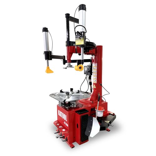 Image of KATOOL 2.0HP Tire Changer Bead Blaster Wheel Balancer Machine Combo KT-T830+KT-B700 Tire Changer Machine Tire Machine, Outside clamp 12-24 inch Inside clamp14-26 inch with φ8 Inch Cylinder