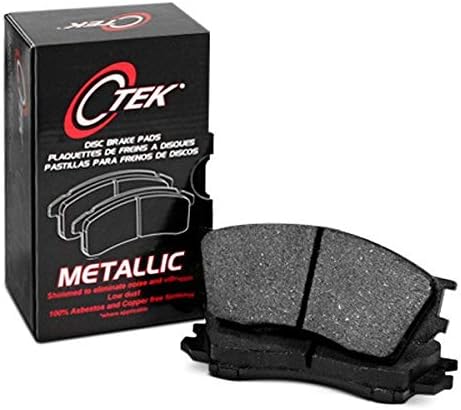 Centric C-Tek Semi-Metallic Brake Pads with Shims