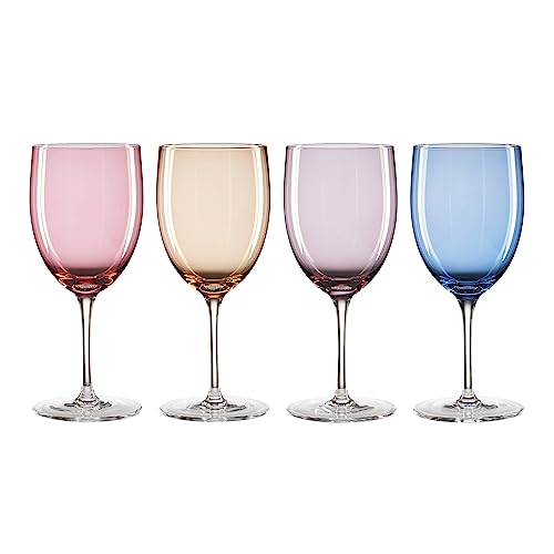 Oneida 895932 True Colors Wine Glasses, Set Of 4