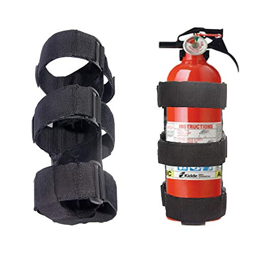 Fire Extinguisher Holder Fire Extinguisher Mount Fire Extinguisher Mounting Bracket Roll Cage Fire Extinguisher Mount Fire Extinguisher Kit Compatible with Jeep Wrangler CJ YJ LJ TJ JK JKU JL