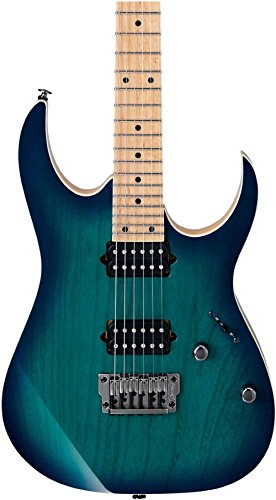 Ibanez RG652AHMFX Prestige RG Series 6-String Electric Guitar Nebula Green Burst